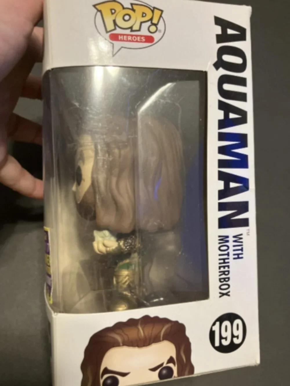 Funko Pop! Vinyl: DC Universe - Aquaman - (w/ Mother Box) - San Diego Comic Con